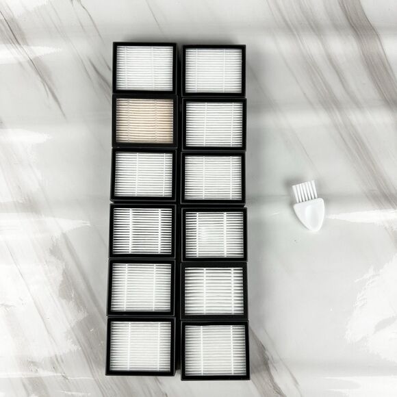 JoyBros 12 Pack Replacement Hepa Filters Compatible With iRobot Roomba EVO - Picture 3 of 5